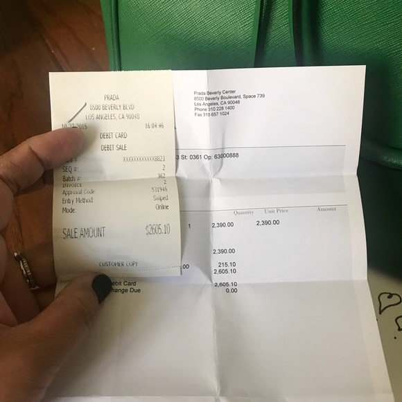 Prada Saffiano Lux - Picture 8 of 8